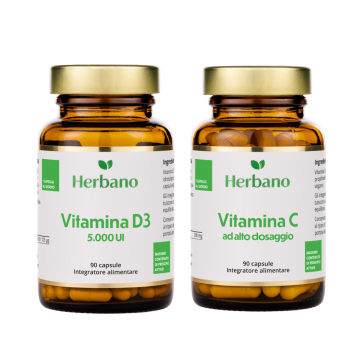 Pacchetto per l’inverno con vitamina C e vitamina D3