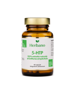 5-HTP Capsule 200 mg - ad alto dosaggio - Estratto di Griffonia - testato in laboratorio 