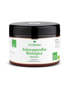 Ashwagandha Biologica in Polvere ROYAL - 100% pura - dalla radice di ashwagandha