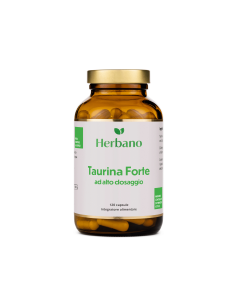 Taurina Forte in capsule - 1000 mg per capsula - purezza al 99% - senza additivi - testata in laboratorio