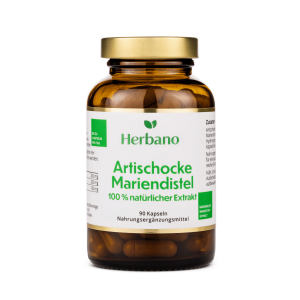Artischocke und Mariendistel Kapseln
