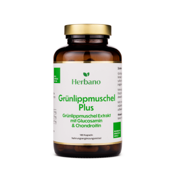 Grünlippmuschel Extrakt Kapseln mit Glucosamin und Chondroitin