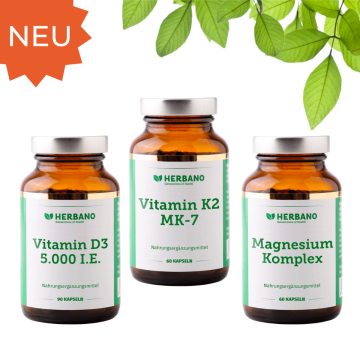 Vitamin D3 Vitamin K2 und Magnesium