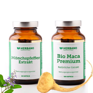 Pacchetto per il ciclo con Maca e Agnocasto