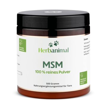 MSM Pulver für Tiere