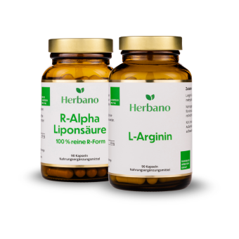 Diabetiker Sorglos Paket mit R-Alpha-Liponsäure und L-Arginin