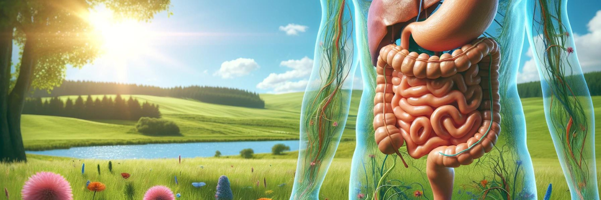 How can you build up and reorganise your intestinal flora? 