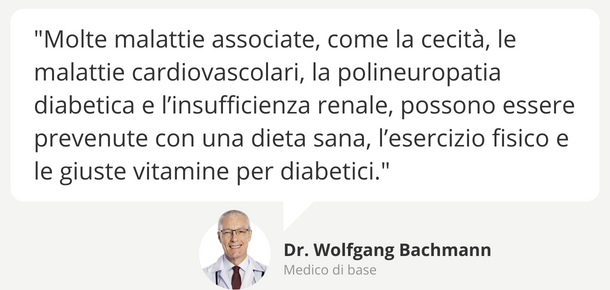 Malattie secondarie del diabete