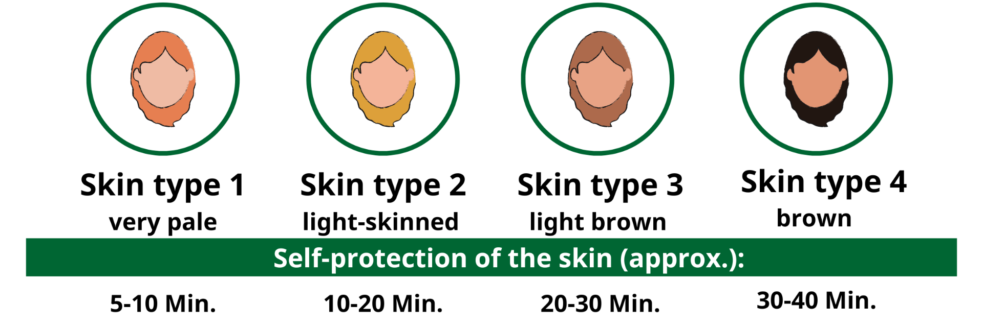 European skin types