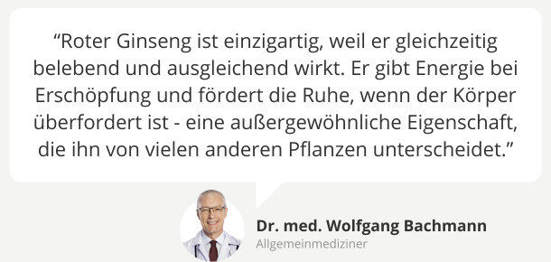 Experten-Tipp: Roter Ginseng Extrakt Kapseln