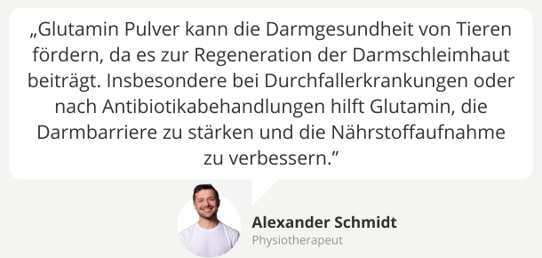 Experten-Tipp: L-Glutamin für Tiere