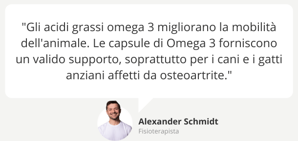 Suggerimento esperto omega 3 animali