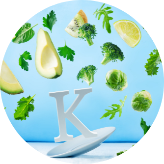 Vitamin K in Lebensmitteln