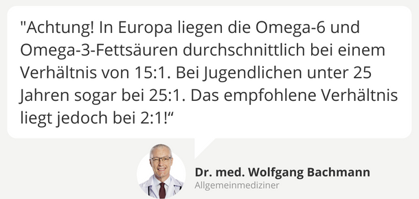 Dr.med. Wolfgang Bachmann über Omega 3 Kapseln